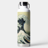 Hokusai Great Wave geïsoleerde fles (Voorkant)