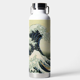 Hokusai Great Wave geïsoleerde fles