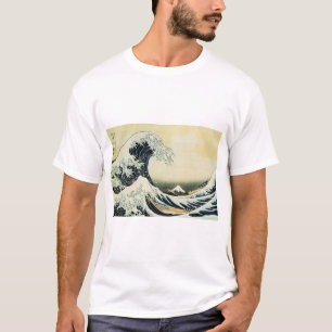 Hokusai Great Wave Mannen T-shirt