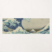 Hokusai Great Wave of Kanagawa Gallery Fine Art Yogamat (Voorkant (horizontaal))
