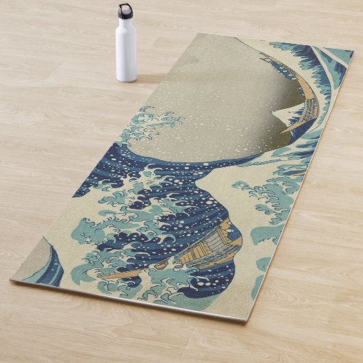 Hokusai Great Wave of Kanagawa Gallery Fine Art Yogamat (In situ)