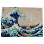 Hokusai Great Wave off Kanagawa.  japan kunst Groot Cadeauzakje (Achterkant)