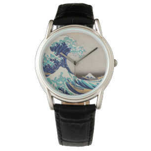 Hokusai Great Wave off Kanagawa.  japan kunst Horloge