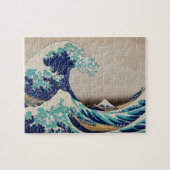Hokusai Great Wave off Kanagawa.  japan kunst Legpuzzel (Horizontaal)