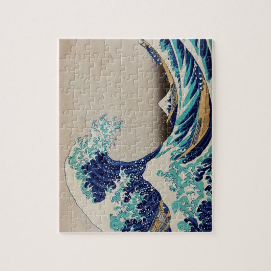 Hokusai Great Wave off Kanagawa.  japan kunst Legpuzzel (Verticaal)