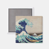 Hokusai Great Wave off Kanagawa.  japan kunst Magneet (Voorkant / Achterkant)