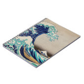 Hokusai Great Wave off Kanagawa.  japan kunst Notitieboek (Linkerzijde)