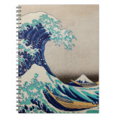 Hokusai Great Wave off Kanagawa.  japan kunst Notitieboek (Voorkant)