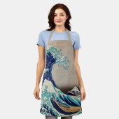 Hokusai Great Wave off Kanagawa.  japan kunst Schort (Gedragen)