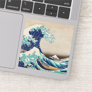 Hokusai Great Wave off Kanagawa.  japan kunst Sticker