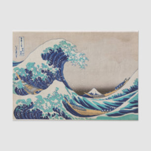Hokusai Great Wave off Kanagawa.  japan kunst Tissuepapier