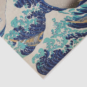Hokusai Great Wave off Kanagawa.  japan kunst Tissuepapier (Detail)