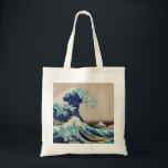 Hokusai Great Wave off Kanagawa.  japan kunst Tote Bag<br><div class="desc">Katsushika Hokusai canvas tas "The Great Wave off Kanagawa".  japan illustratie.</div>