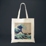 Hokusai Great Wave off Kanagawa.  japan kunst Tote Bag<br><div class="desc">Katsushika Hokusai canvas tas "The Great Wave off Kanagawa".  japan illustratie.</div>