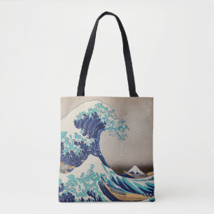 Hokusai Great Wave off Kanagawa.  japan kunst Tote Bag
