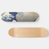 Hokusai Great Wave Off Kanagawa Katsushika Tsunami Persoonlijk Skateboard (Horizontaal)