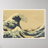 Hokusai Great Wave Off Kanagawa Poster (Voorkant)