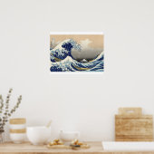 HOKUSAI Great Wave Poster (Keuken)