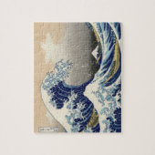 Hokusai Great Wave van Kanagawa Katsushika Tsunami Legpuzzel (Verticaal)