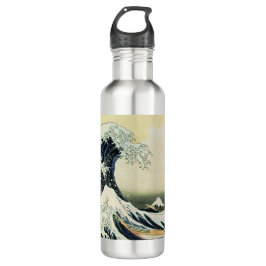 Hokusai Great Wave Waterfles Waterfles
