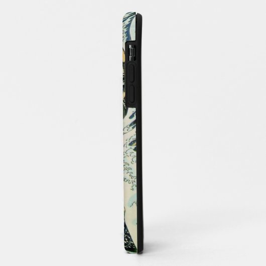 Hokusai Grote Golf van Kanagaw iPhone Case (Achterkant/links)