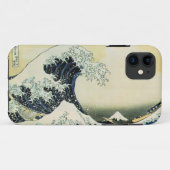 Hokusai Grote Golf van Kanagaw iPhone Case (Achterkant (horizontaal))