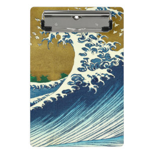 Hokusai Grote Golfpatroon: Japanse Ukiyo-e Kunst Mini Klembord