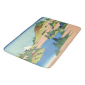 Hokusai Hakone Lake in de provincie Sagami Badmat (Gekanteld)