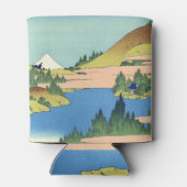 Hokusai Hakone Lake in de provincie Sagami Blikjeskoeler (Achterkant)