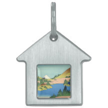 Hokusai Hakone Lake in de provincie Sagami