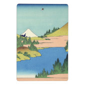 Hokusai Hakone Lake in de provincie Sagami Mini Klembord (Achterkant)