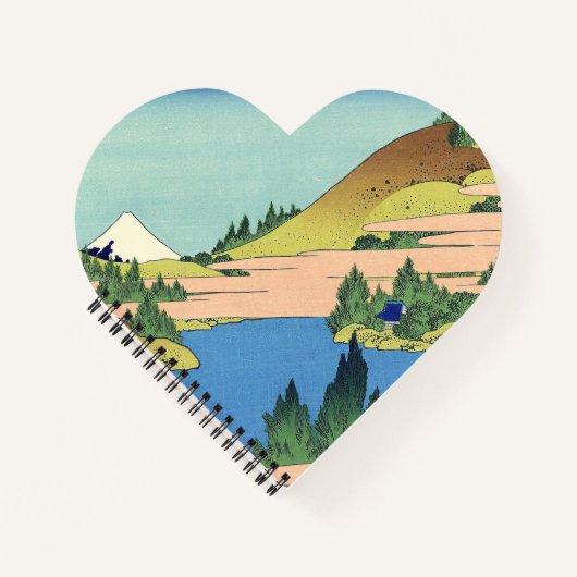 Hokusai Hakone Lake in de provincie Sagami Notitieboek (Voorkant)