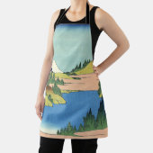 Hokusai Hakone Lake in de provincie Sagami Schort (Insitu)