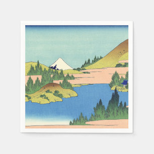 Hokusai Hakone-meer in Sagami Provincie Servet