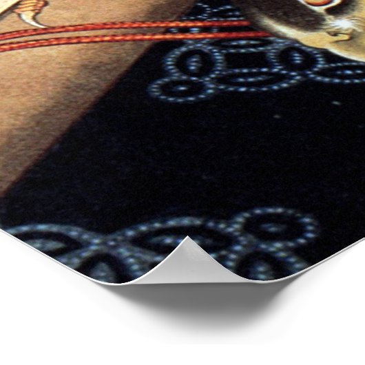 Hokusai Hawk Poster (Hoek)