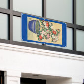HOKUSAI JAPANESE WOODBLOCK PRINT Banner (Buitenkant Gebouw)