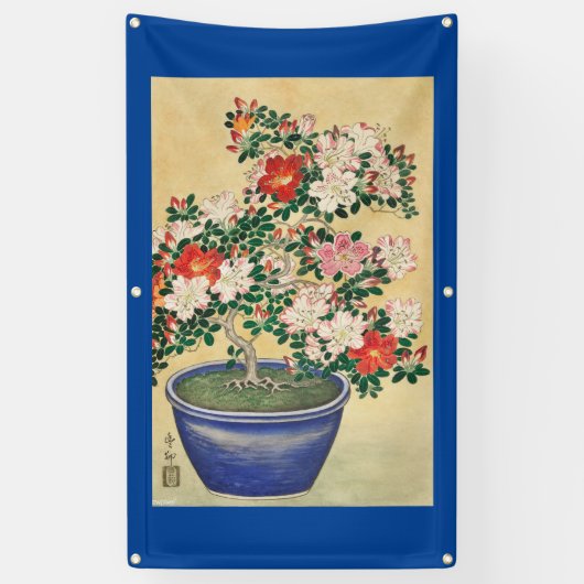 HOKUSAI JAPANESE WOODBLOCK PRINT Banner (Verticaal)