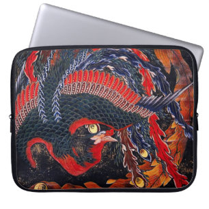 Hokusai Japanse hoes voor Phoenix-laptop