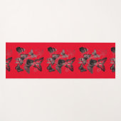 HOKUSAI JAPANSE HOUTBLOK PRINT GANZEN YOGA Mat (Voorkant (horizontaal))