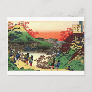 Hokusai - Japanse kunst - Japan Briefkaart