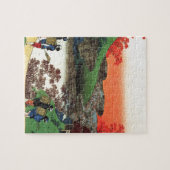 Hokusai - Japanse kunst - Japan Legpuzzel (Horizontaal)
