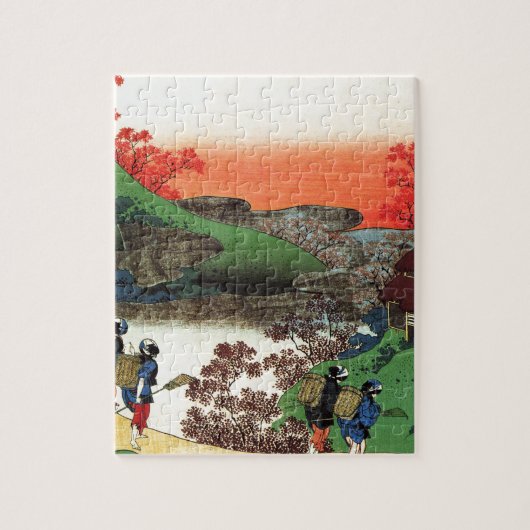 Hokusai - Japanse kunst - Japan Legpuzzel (Verticaal)