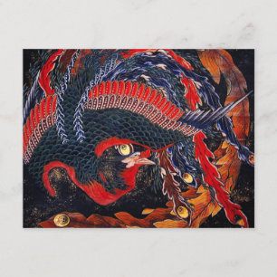 Hokusai Japanse Phoenix-uitvindingen Kaart
