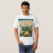 Hokusai Katsushika - Goten-Yama-Hill, Shinagawa T-shirt (Voorkant volledig)