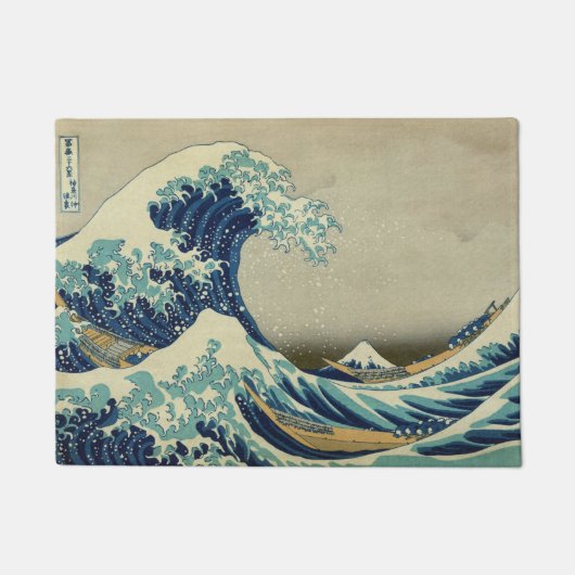 Hokusai Katsushika - Great Wave Deurmat (Voorkant)