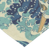 Hokusai Katsushika - Great Wave Korte Tafelloper (Hoek)