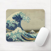 Hokusai Katsushika - Great Wave Muismat (Met muis)