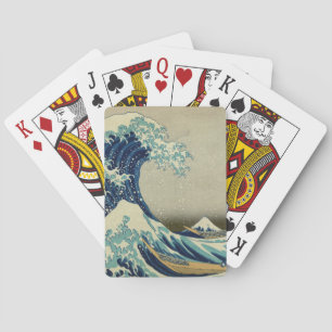 Hokusai Katsushika - Great Wave Pokerkaarten