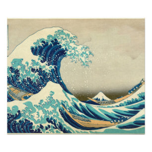 Hokusai Katsushika - Great Waves Foto Afdruk