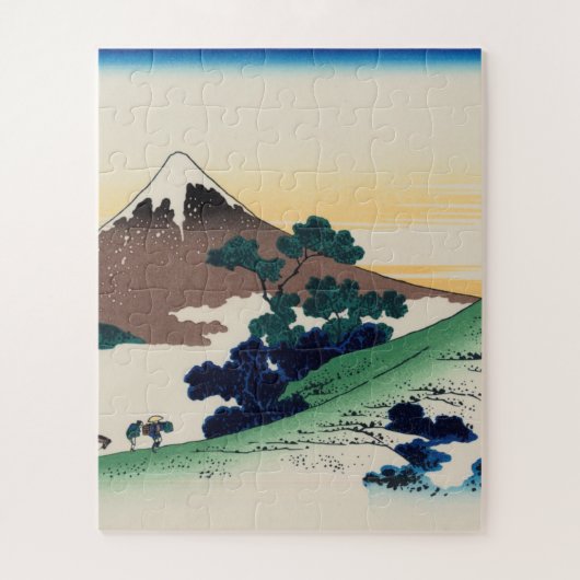 Hokusai Katsushika - Inume Pass Legpuzzel (Verticaal)